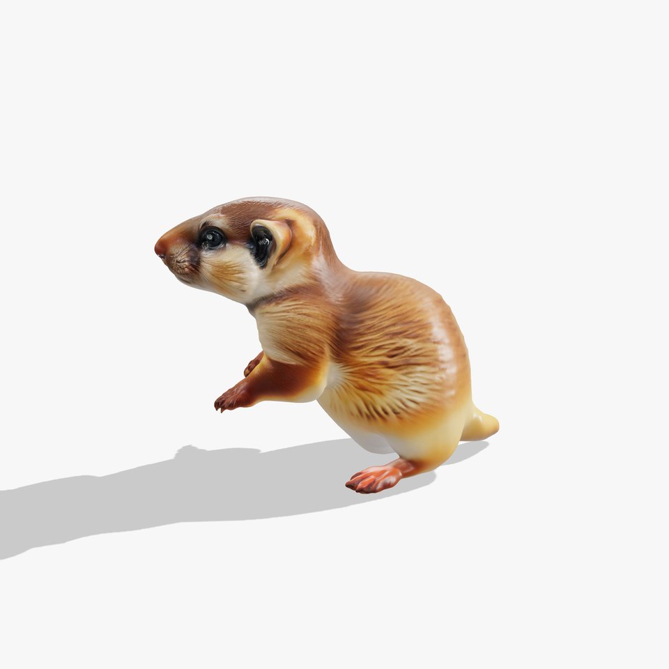 Furry Meerkat Model Pack with Detailed Textures